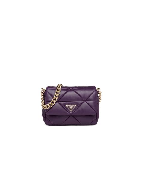 prada milano tasche violett|farfetch prada bags.